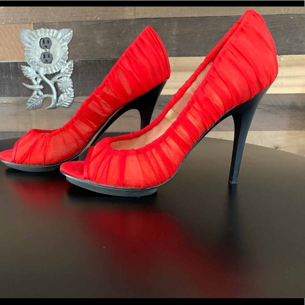 Red high heels